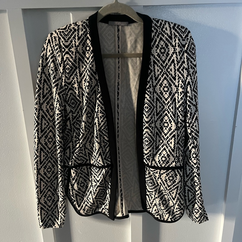 Tart blazer black and white stretchy size excellent condition s - Picture 3 of 10